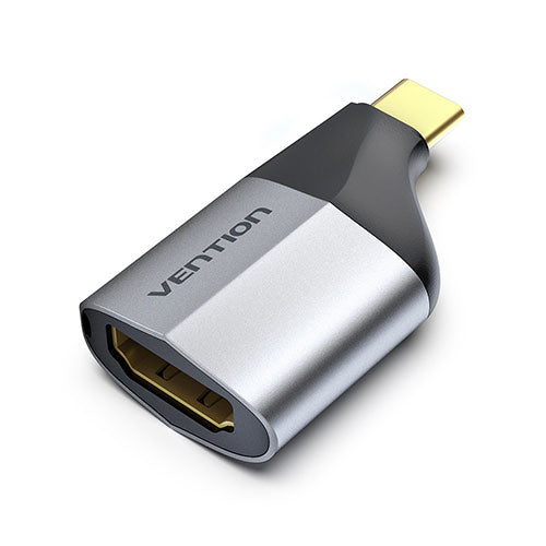 VENTION Type C Male to HDMI Female アダプター Gray HDMI2.0規格 アルミニウム合金 TC-2359