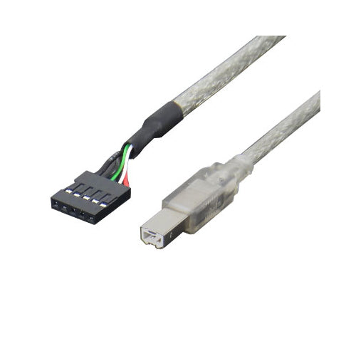 変換名人 ケーブル USB M/B(4P)→B(オス) USBMB-B/CA40