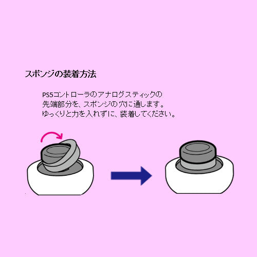 アンサー PS5コントローラ用 FPSアシストリング(レッド&ブルー) ANS-PSV004RB