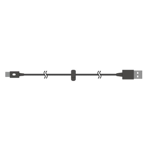アンサー PS5用 USBストロングケーブル 3m(ブラック) ANS-PSV011BK
