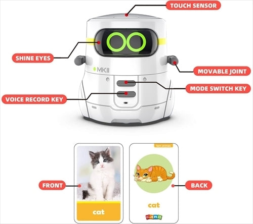 キヨラカ 話す!歌う!踊る!ゲームする!「お返しロボット君」 RB-T01