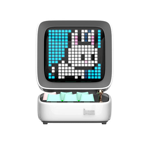 Divoom Ditoo Pro レトロ ピクセル アート Bluetooth スピーカー ブラック 90100058210