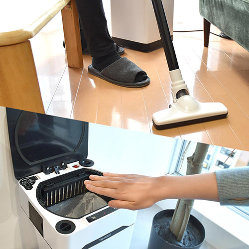 サンコー センサー式ゴミ箱掃除機 吸っちゃうダストボックス S-TVC20W