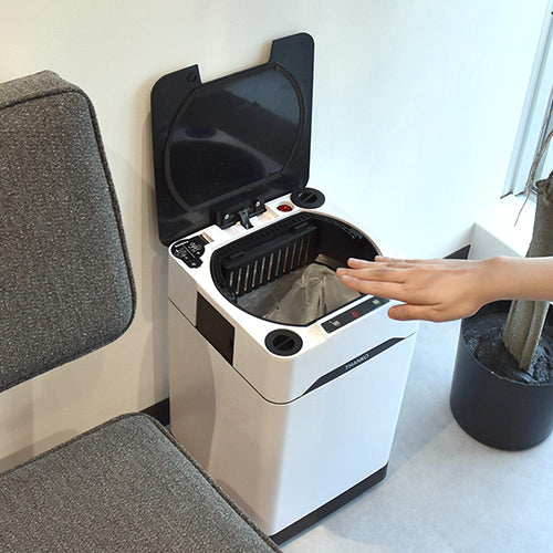 サンコー センサー式ゴミ箱掃除機 吸っちゃうダストボックス S-TVC20W