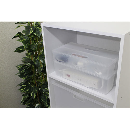 日東 かるコン M 便利な収納ボックス クリアー KCM-CL