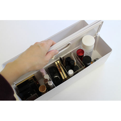 日東 かるコン L 便利な収納ボックス ホワイト KCL-WH