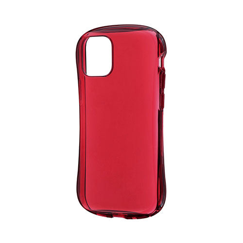 LEPLUS iPhone 12 mini 耐衝撃ソフトケース CLEAR Arch クリアレッド LP-IS20CARCRD