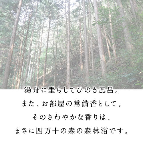 ひのき屋 四万十川の"ひのき"から抽出した天然香油 四万十ひのきオイル 15cc hinokiya-oi0115