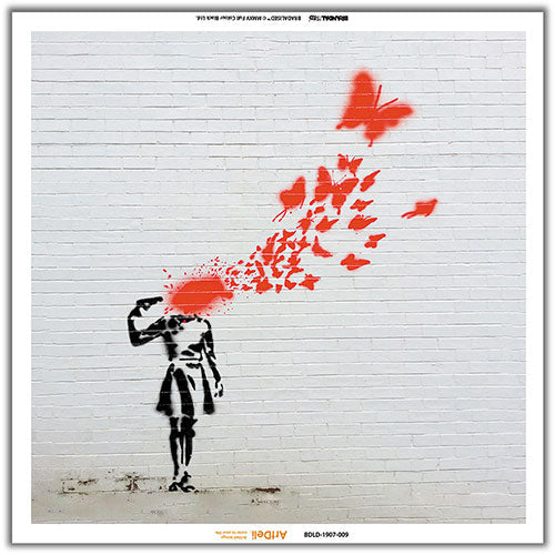 Digital Oasis Visual Sonic アートパネルBluetoothスピーカー Banksy [BDLD-1907-009] BDLD-1907-009