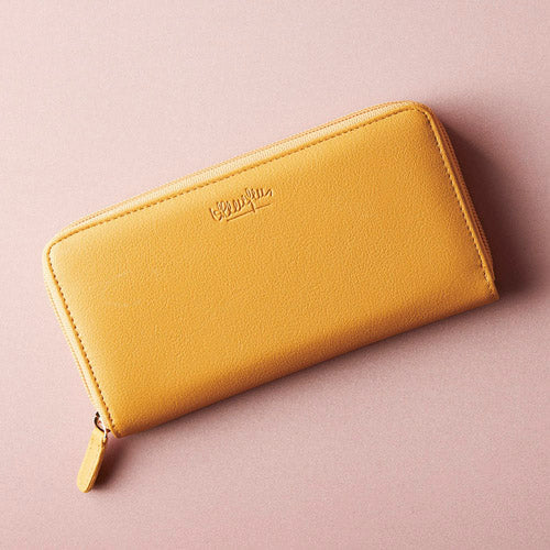 アッシュエル ラウンドファスナー長財布(イエロー) K20315558