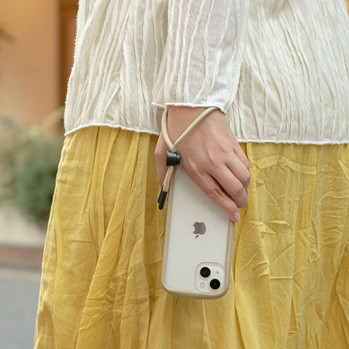 LEPLUS NEXT スマートフォン 汎用 ハンドストラップ WRISTY MULTI STRAP ベーシックタイプ ベージュ LN-HS03BG