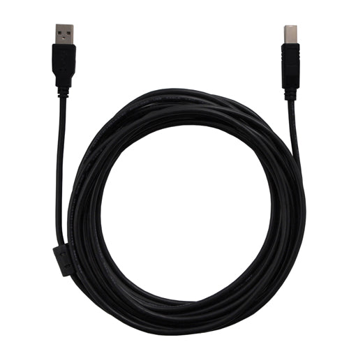 USBケーブル 5m USB2.0 ブラック ハイスピード スタンダード USB A-TYPE (オス) - USB B-TYPE (オス) AS-CAPC008