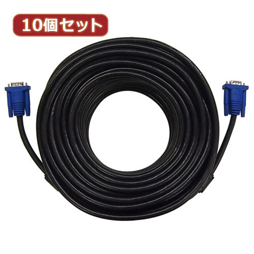 10個セット ディスプレイケーブル 黒 30m AS-CAPC038X10