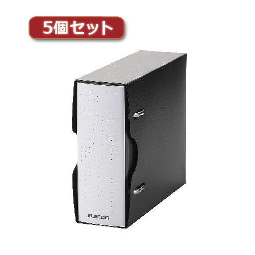 5個セットエレコム DVD・CD不織布ケース専用ファイル CCD-BC02BK CCD-BC02BKX5