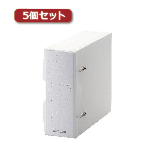 5個セットエレコム DVD・CD不織布ケース専用ファイル CCD-BC02CR CCD-BC02CRX5