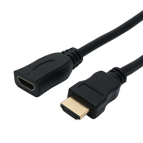 5本セット ミヨシ HDMI延長ケーブル HET-15/BKX5