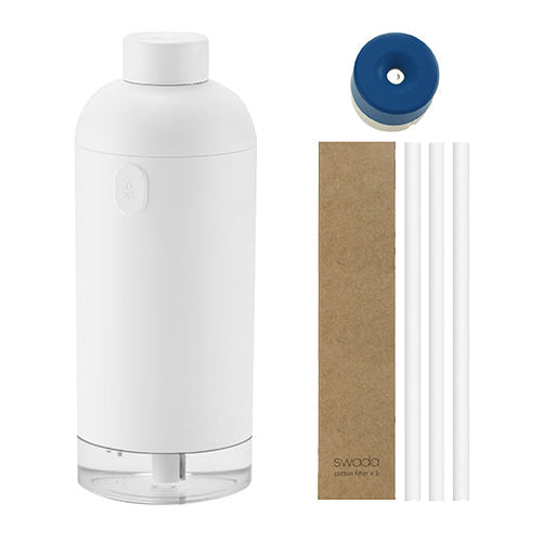 BLUEFEEL コードレス加湿器 SWADA + 交換用振動板モジュール Navy + フィルター交替用(3個) BLF20356+BLF20395+BLF20397