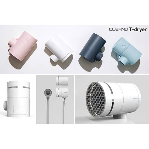CLEAND 歯ブラシUV除菌乾燥機 T-dryer Pink + 音波式電動歯ブラシ CL20317+TB-303WT