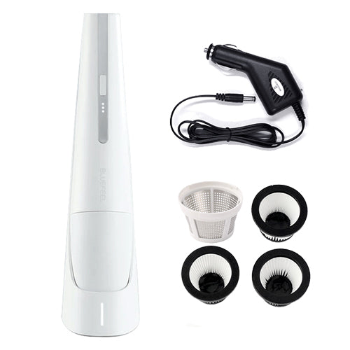 BLUEFEEL コードレスハンディクリーナー MONTANC (専用フィルター 4個・車用充電器セット) BLF20289+BLF43017+BLF20461