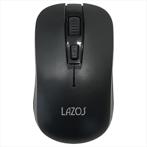 10個セット Lazos ワイヤレスマウス L-YM-BKX10