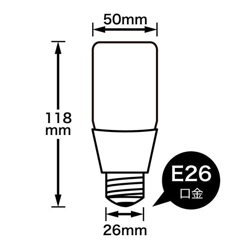 【5個セット】 YAZAWA T形LED 100W形 E26 電球色 LDT13LGX5