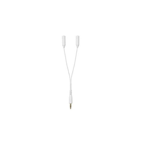【10個セット】 YAZAWA 2分配オーディオコード白 TK01WX10
