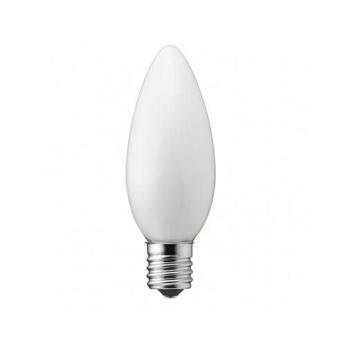【5個セット】 YAZAWA 低W C32シャンデリア形LED E17 L色 WHLDC1LG32E17WHX5