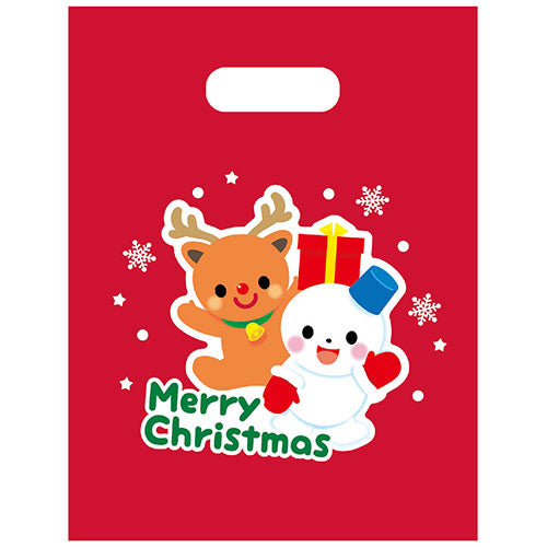 【5個セット(100枚×5)】ARTEC クリスマスプレゼント袋 小(マチ無し)100枚 ATC6714X5