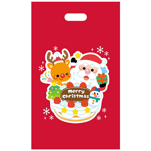 【5個セット(100枚×5)】ARTEC クリスマスプレゼント袋(マチ無) 100枚 ATC9534X5
