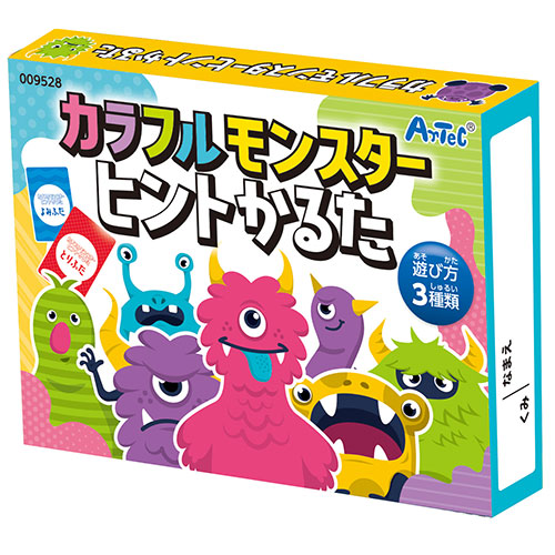 【10個セット】ARTEC カラフルモンスターヒントかるた ATC9528X10
