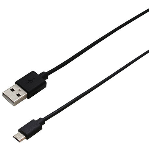 【10個セット】wantobe MicroUSBケーブル充電・通信用 WSMC100BKX10