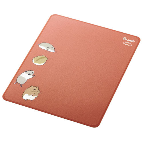 【5個セット】 エレコム Be with! animal mousepad MP-AN04HAMX5