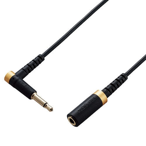 【5個セット】 エレコム カメラ接続用モノラルピンマイク延長ケーブル DGW-35MML30BKX5