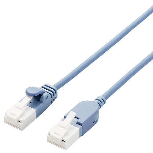 【5個セット】 エレコム スイングコネクタLANケーブル(Cat6A準拠) LD-GPATSW/BU50X5