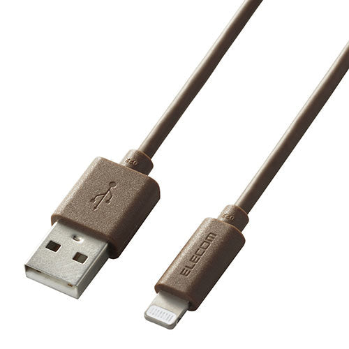 【5個セット】 エレコム 机や家具色に合うカラーケーブル MPA-UALI10DBX5