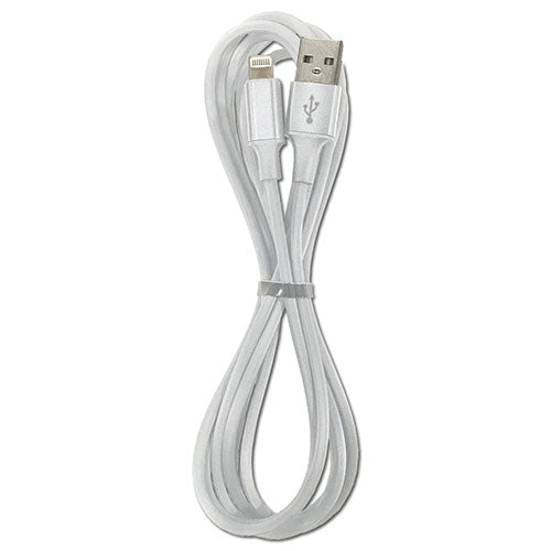 【20個セット】 ノーブランド USB - ライトニングケーブル ホワイト 2m LT-C-W2X20