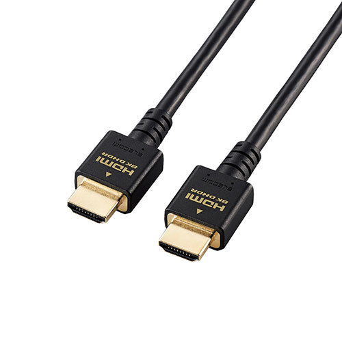 【3個セット】 エレコム イーサネット対応ウルトラハイスピードHDMIケーブル GM-DHHD21E10BKX3