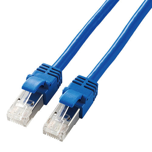 【5個セット】 エレコム Cat7 LANケーブル LD-TWSY/BU2X5