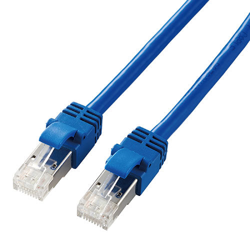 【3個セット】 エレコム Cat7 LANケーブル LD-TWSY/BU5X3