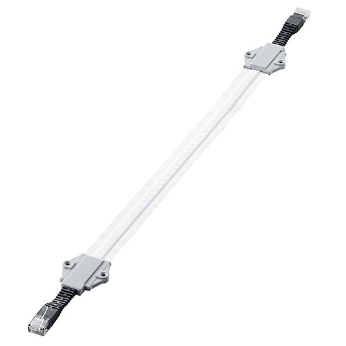 【3個セット】 エレコム CAT6A準拠すき間用LANケーブル(屋外対応版) LD-VAPF6A/SV04X3