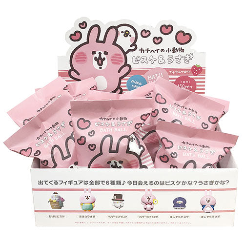 【24個セット】 ノルコーポレーション うさぎ&ピスケ バスボール2 ABD044002X24