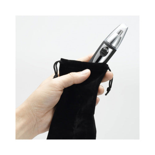 YAZAWA ノーズトリマー ポーチ付き + アルカリ乾電池 単3形10本パックセット CHOMP302BK+HDLR6/1.5V10P