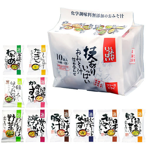 【120食分(10食分×12袋)】 コスモス食品 しあわせ技ありいっぱいおみそ汁の詰め合わせ CSF00237X12