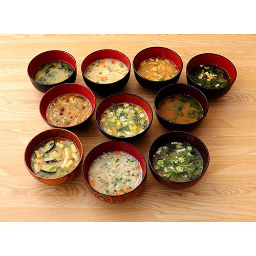 【120食分(10食分×12袋)】 コスモス食品 しあわせ技ありいっぱいおみそ汁の詰め合わせ CSF00237X12
