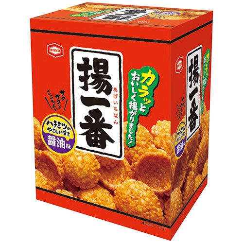 【12個セット】亀田製菓 揚一番ビッグボックス297g 6381-063X12