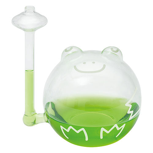 【3個セット】ノルコーポレーション TOY LABO 晴雨予報グラス THE FROG 天気を知らせるインテリア -カエル- TOY-5-01X3