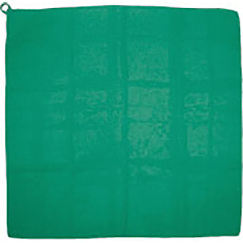 【10個セット】 ARTEC ループ付カラースカーフ 緑 ATC2326X10