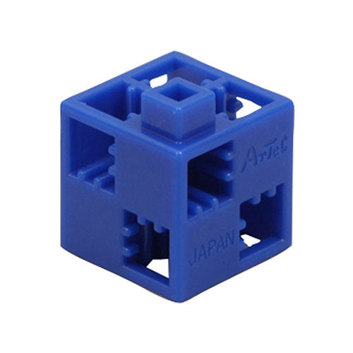 【24P×10セット】 ARTEC Artecブロック 基本四角 青 ATC77738X10