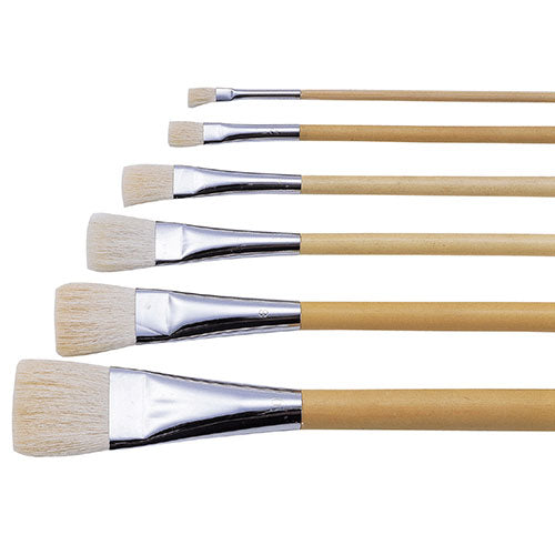 【10個セット】 ARTEC 平筆(ポスター用・白毛)3号 ATC10703X10