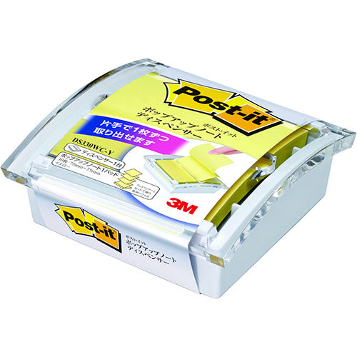 【5個セット】 3M Post-it ポストイット ポップアップノートディスペンサー イエロー 3M-DS330WC-YX5